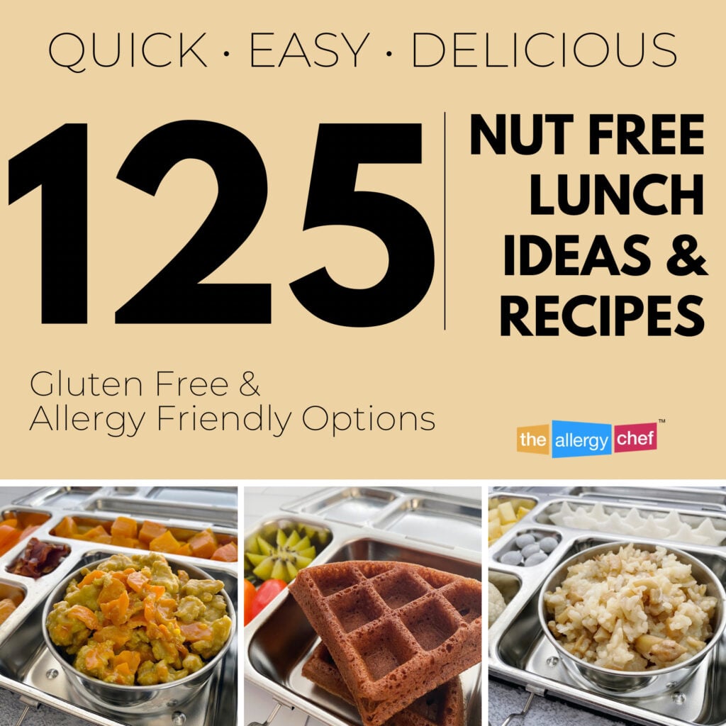 125 Nut Free Lunch Ideas and Snacks by The Allergy Chef (Gluten Free and Allergy Friendly)