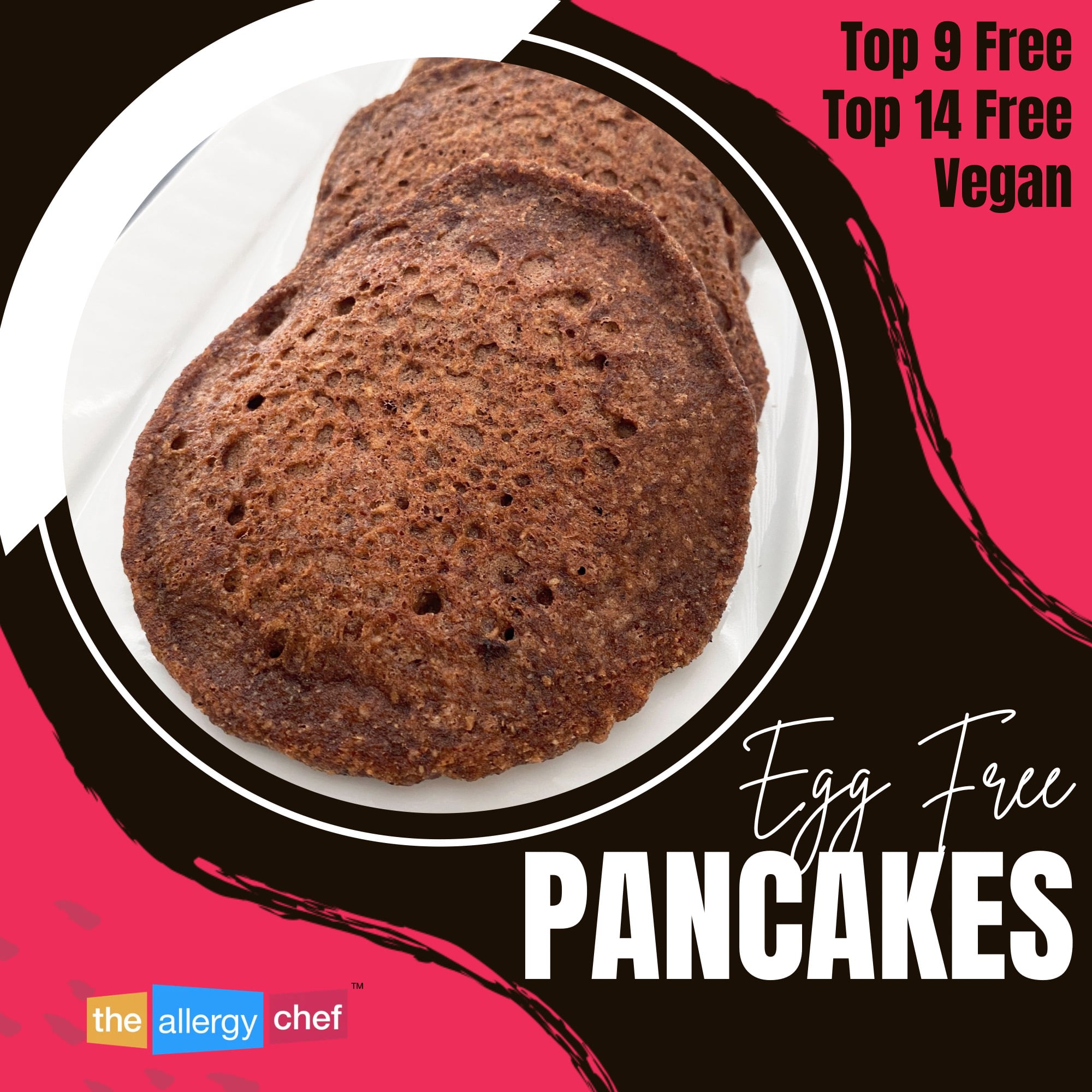 Chocolate Pancake Recipe Without Eggs by The Allergy Chef (Gluten Free, Vegan)
