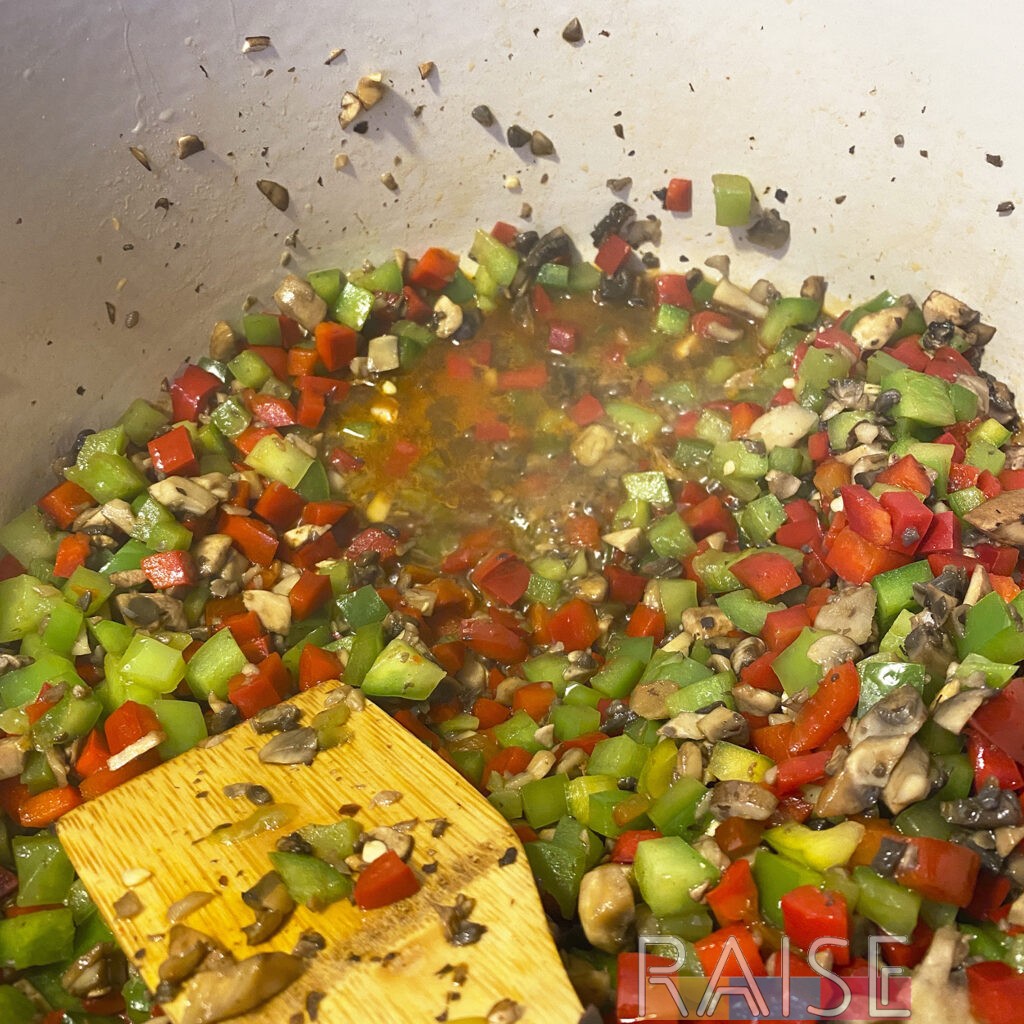 Cooking Vegetables Releasing Liquid by The Allergy Chef