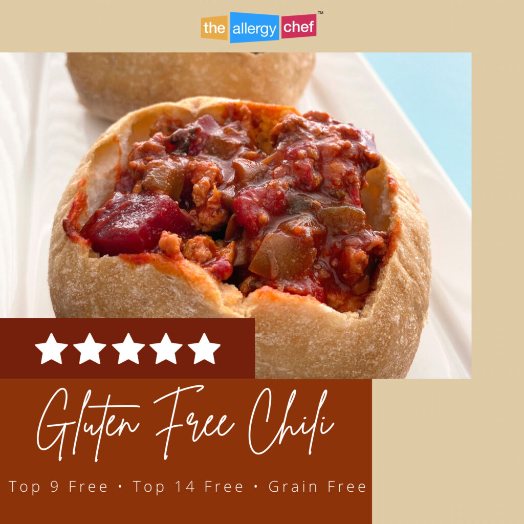 Gluten Free Chili Recipe by The Allergy Chef (Allium Free, Top 9 Free)