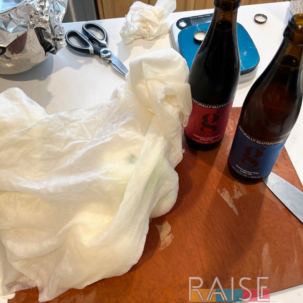Onions and Ale on Cutting Board by The Allergy Chef