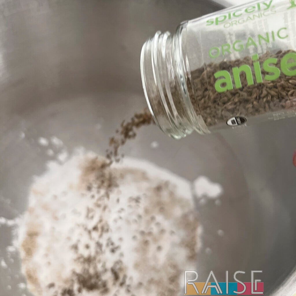 Adding Anise to Apple Cake Ingredients by The Allergy Chef