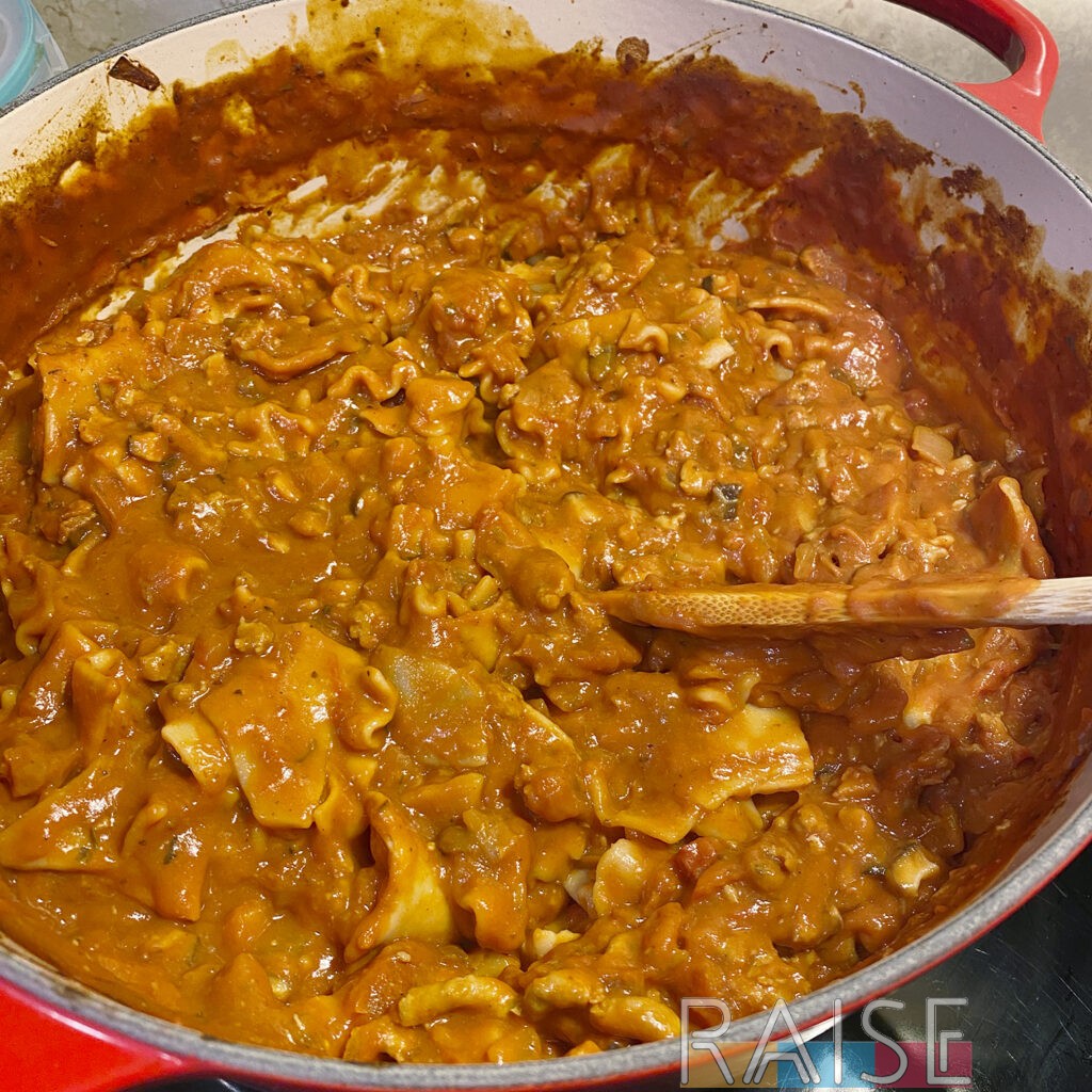 Cooked Lasagna Soup Recipe by The Allergy Chef