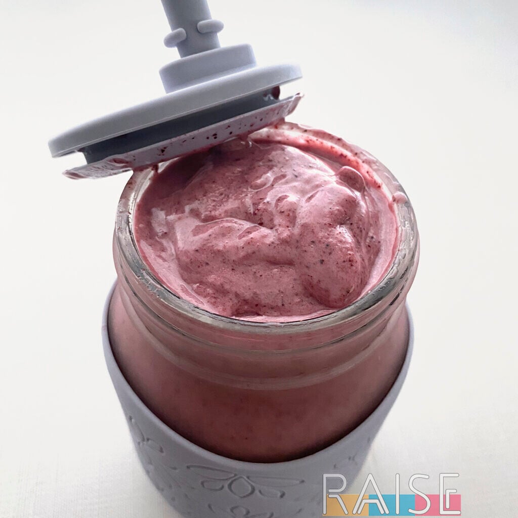 Dairy Free Smoothie with Blueberries by The Allergy Chef