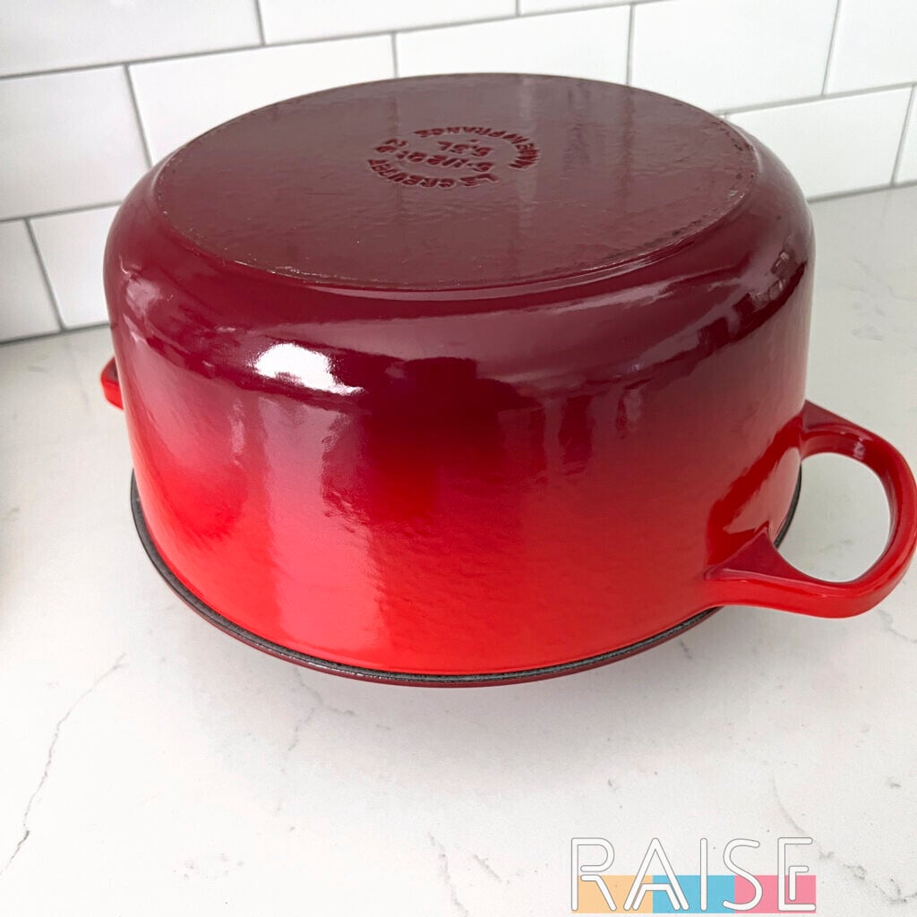 Dutch Oven Flipped Over by The Allergy Chef