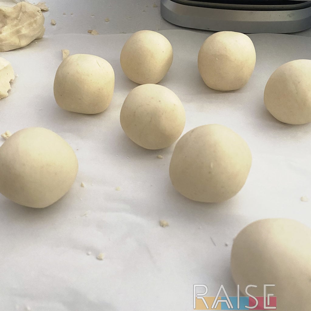 Gluten Free Tortilla Recipe Dough Balls by The Allergy Chef
