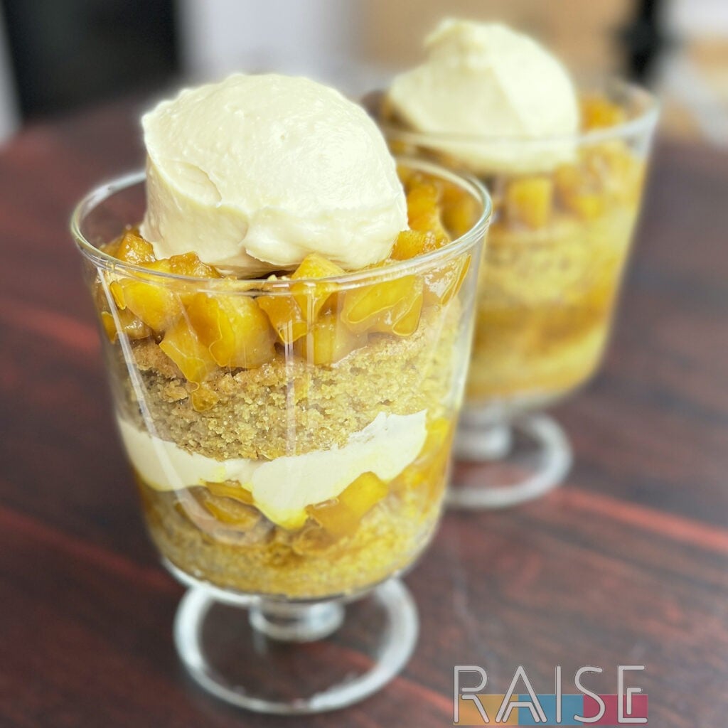 Gluten Free Vegan Cake with Apple Compote and DF Pastry Cream by The Allergy Chef (Top 9 Free)