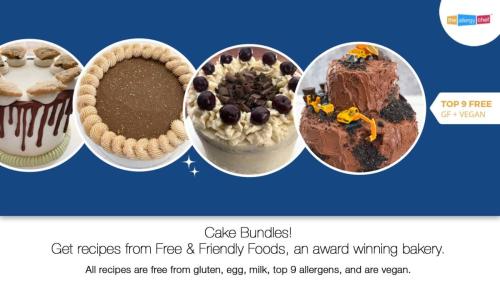 Gluten Free, Vegan, Top 9 Allergy Free Cake Recipes and Tutorials