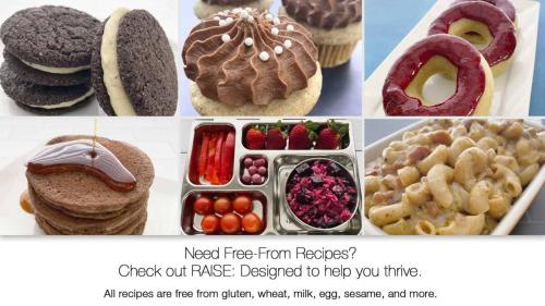 Recipes on RAISE by The Allergy Chef